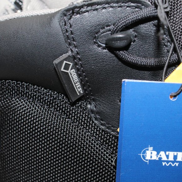 Bates Delta 6 Gore-Tex NWT Mens 14 Black Leather Superwork Side Zip Boots E02905 - Picture 9 of 12